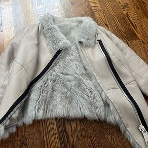 Jacket from Tasha Tarno.